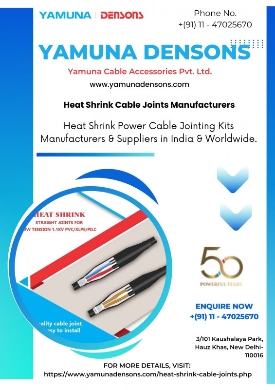 Cable Joints Manufacturers Yamuna Densons