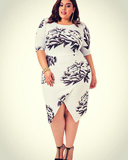 Trendy Plus Size Going Out Dresses on Stylevore