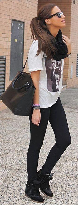 awesome Pinterest Told Me To: Black Jeans? Really? YES MA’AM! on Stylevore
