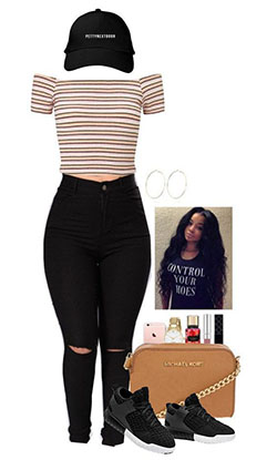 Polyvore Outfit with Air Jordans on Stylevore