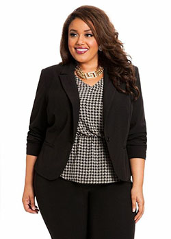 Plus Size Women’s Work Wear | Interview Outfits For Plus Size ...
