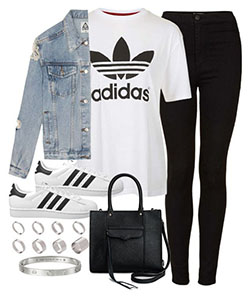 Thick girl adidas on Stylevore