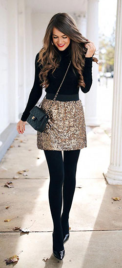 70 Best Sequin Skirt Outfits Images in May 2023