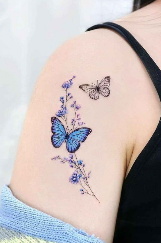 22 Best Butterfly Tattoo Ideas Images in August 2023