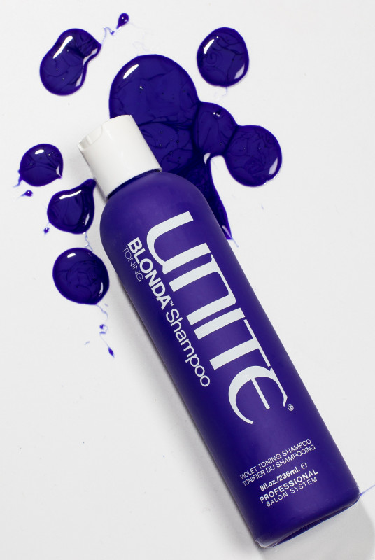 Keep Blonde Tones Brass-Free with Toning Purple Shampoo From UNITE Hair: 