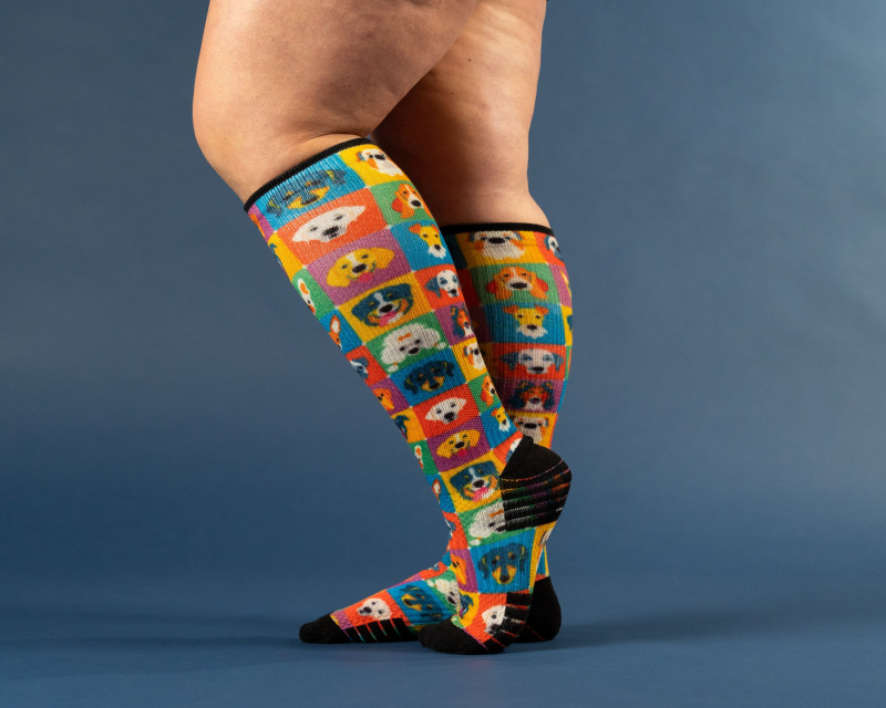 Compression socks for people with diabetes: 