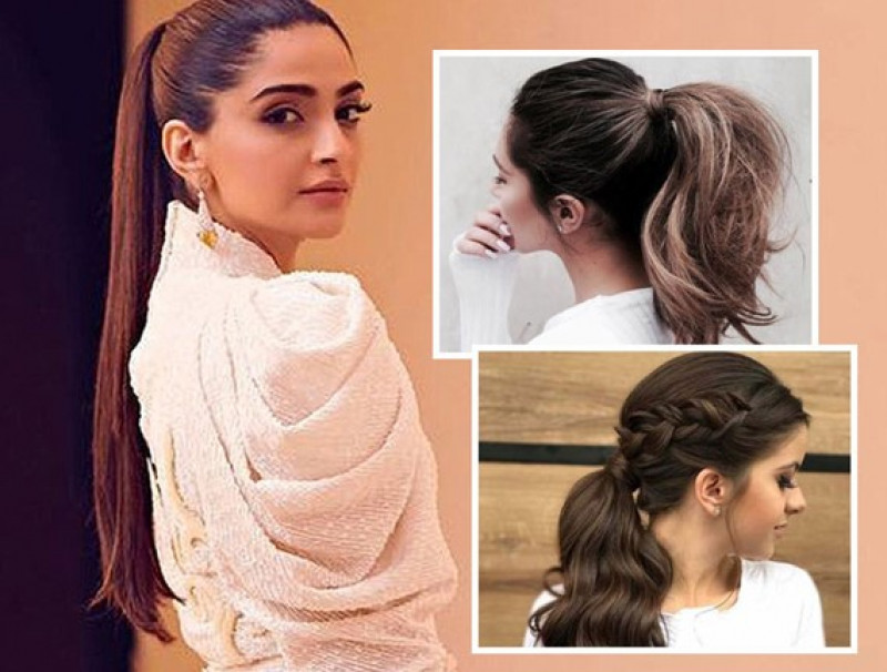 Instant Glamour With Clip In Ponytail: 