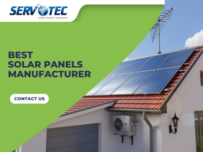Best Solar Panels Manufacturer in India: 