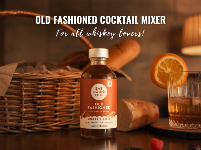 Old Fashioned Cocktail DIY Kit cocktail mixers