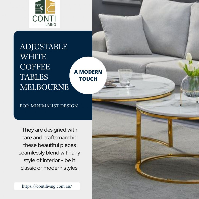 White Coffee Tables Melbourne: 