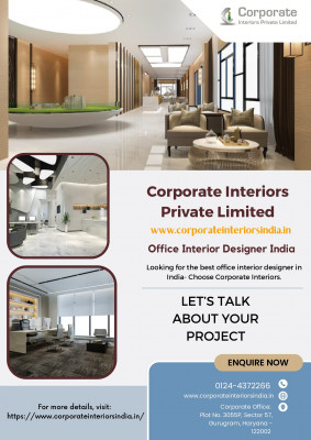 Office Interior Designer India: 