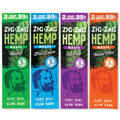 Unveiling The Art Of Zig-Zag Wraps | A Creative Twist With Raw Rolling Papers: 
