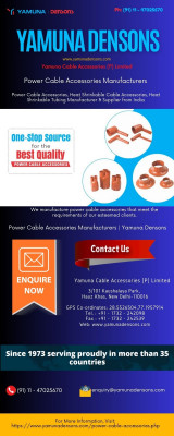 Power Cable Accessories Manufacturers: 