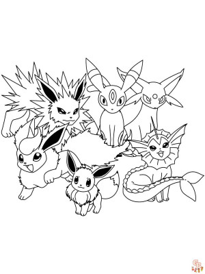 2 Best Pokemon Coloring Pages - GBColoring Images in March 2024