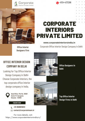 Office Interior Design Company In Delhi: 