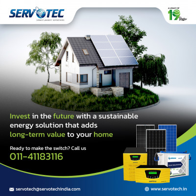 Servotech's Solar Panel: 