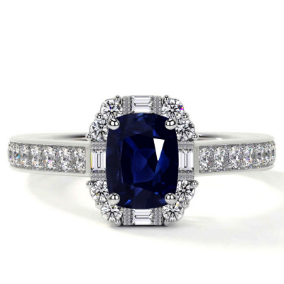 Sapphire Rings: The Perfect Birthstone Jewelry Gift Idea: 