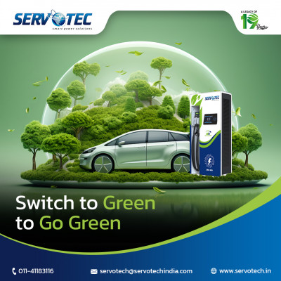 Switch to Green With Servotech EV Charging Solutions: 