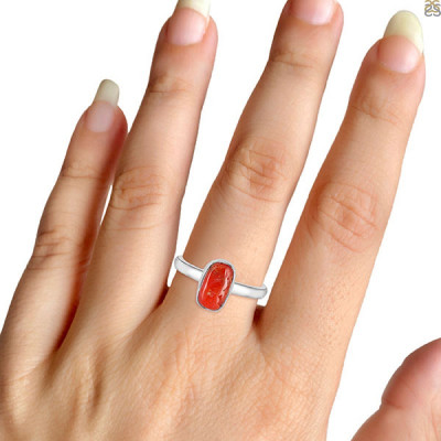 Red Coral Rings: The Gem Known for its Beautiful Red Color: 