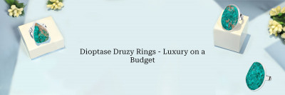 Style On A Budget: Affordable Dioptase Druzy Rings: 