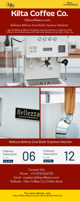 Bellezza Bellona Dual Boiler Espresso Machine: 