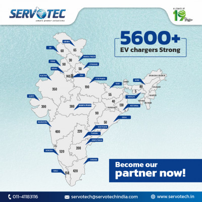 Servotech EV Charger - Become Our Partner Now!: 