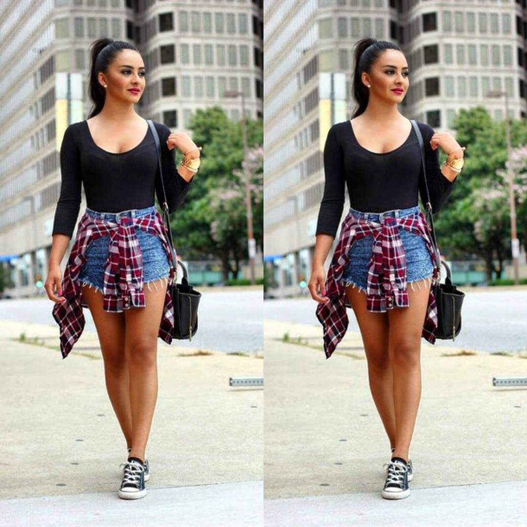 Cut Off Short Casual Denim Shorts Outfit Ideas For Hot Summer Dayscasual Wear Sexy Shorts On 