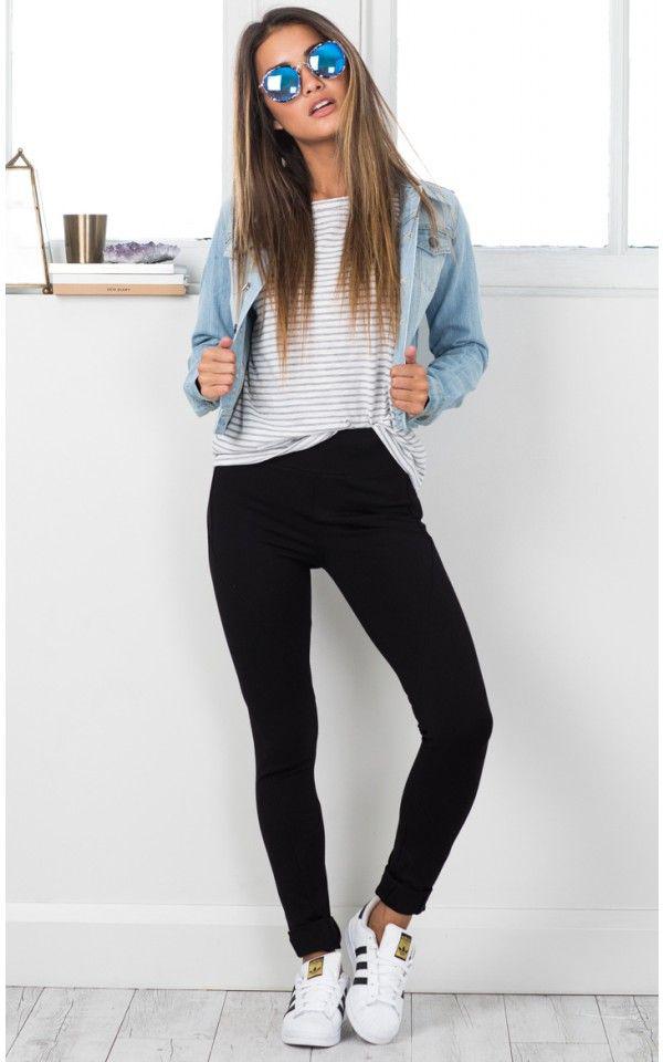 cute outfits with black skinny jeans