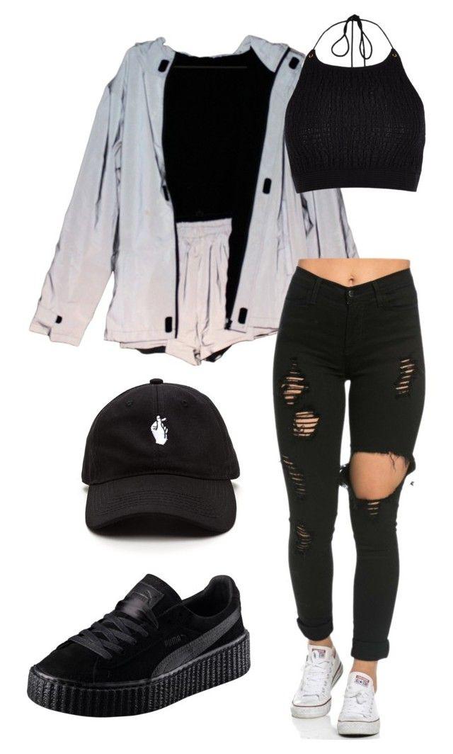 outfits with black jeans for school
