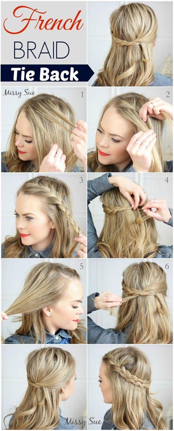 Easy French Braid Hair Tutorial On Stylevore