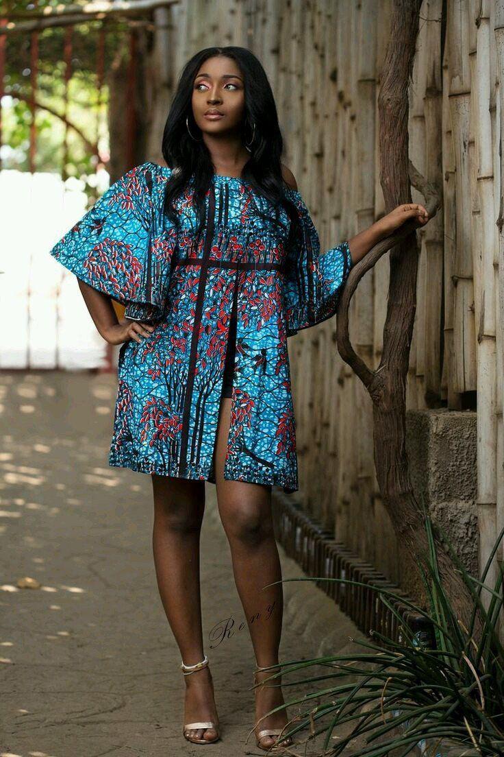 short ankara gown for plus size