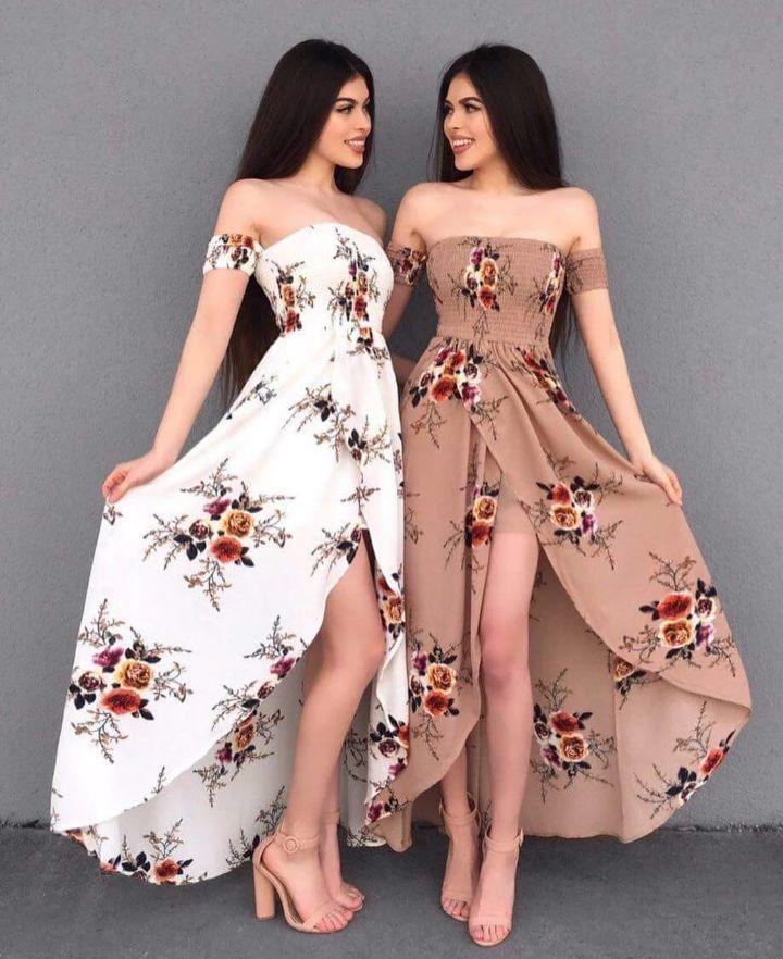best friend matching dresses