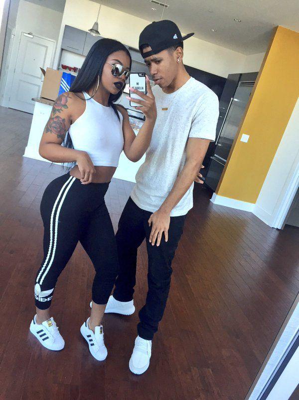 adidas couples matching outfits