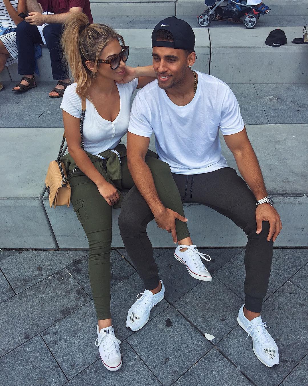 Couple goals, matching couple outfits! on Stylevore