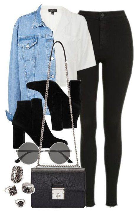 black outfits polyvore