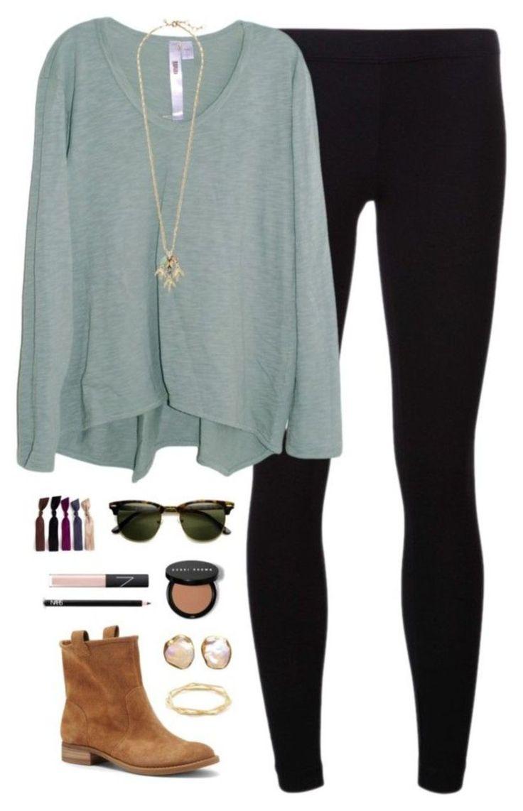 Outfits To Wear With Black Leggings 2024