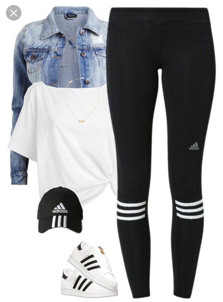 adidas casual outfits