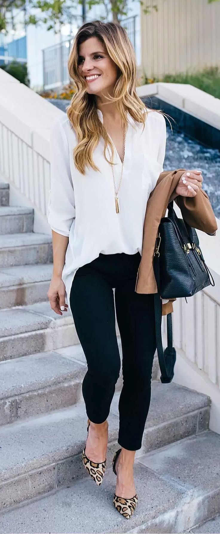 black jean work outfits