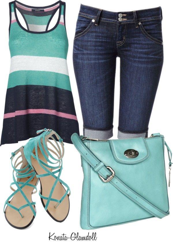 capri outfits for summer