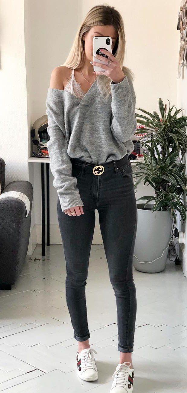 style black skinny jeans