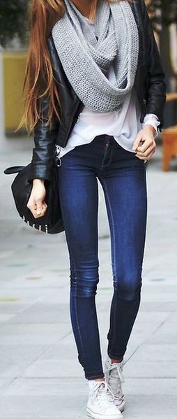 navy blue jeans outfit