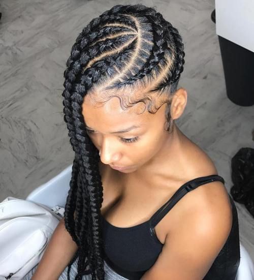 Big Braids Hairstyles 2021/2022 Ideas For Black Women