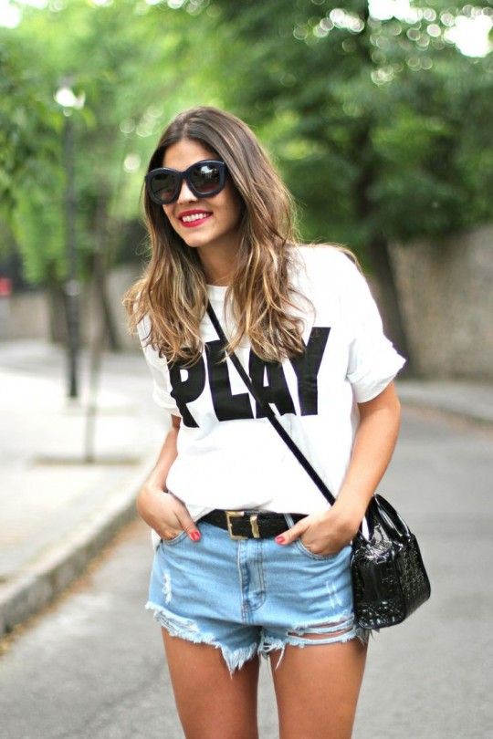 Celebrities wearing printed t shirts on Stylevore