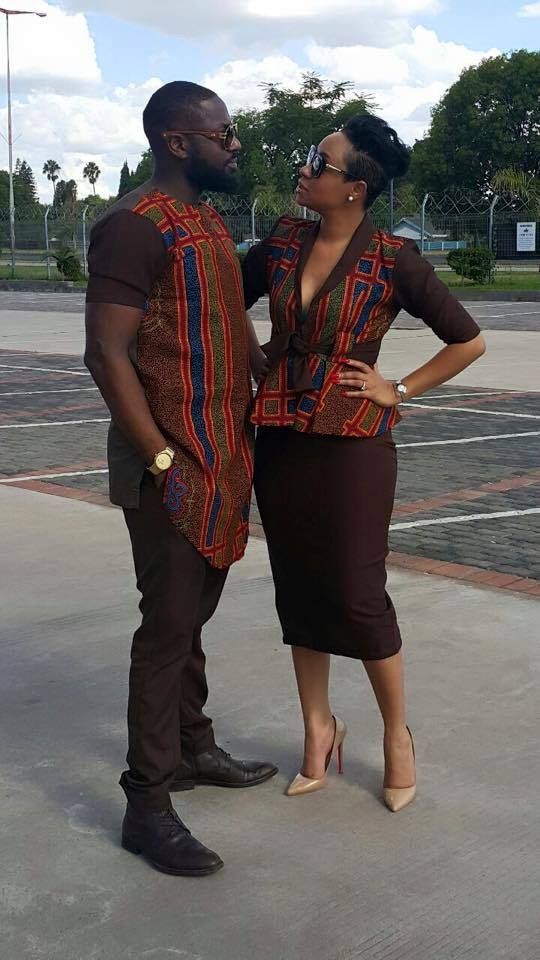 chitenge outfits for couples