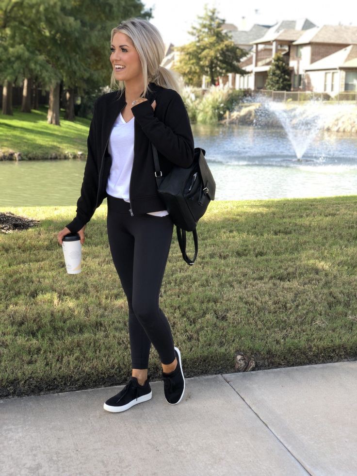 Sporty Outfits With Leggings on Stylevore