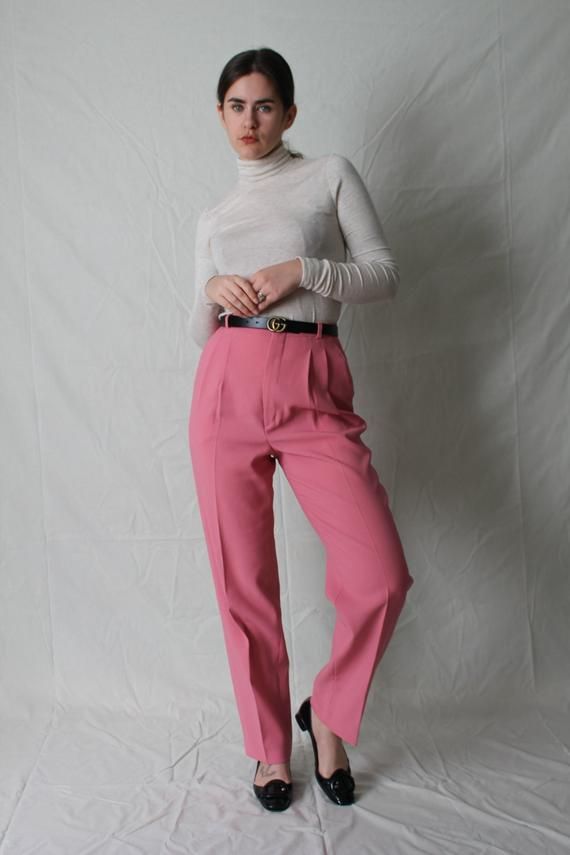 Pink Pant Outfit Ideas on Stylevore