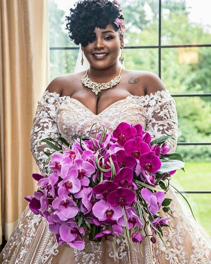 purple and white wedding dresses