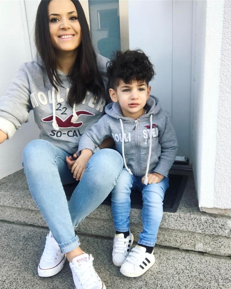 mom & son matching outfits