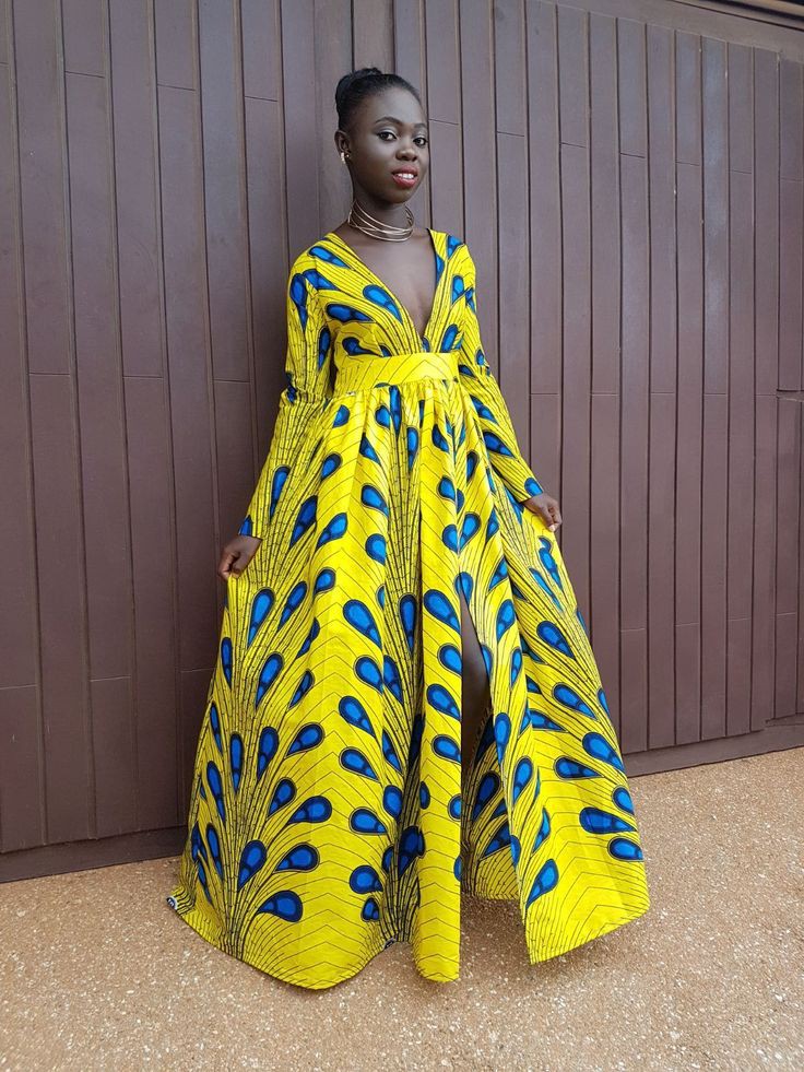 African dress wax on Stylevore