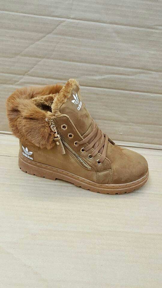 adidas shoes with fur womens